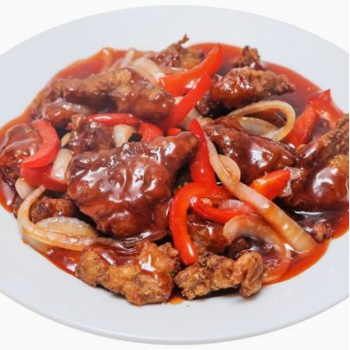 Crispy Beef with Plum Sauce