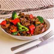 Braised Beef with Black Bean Sauce